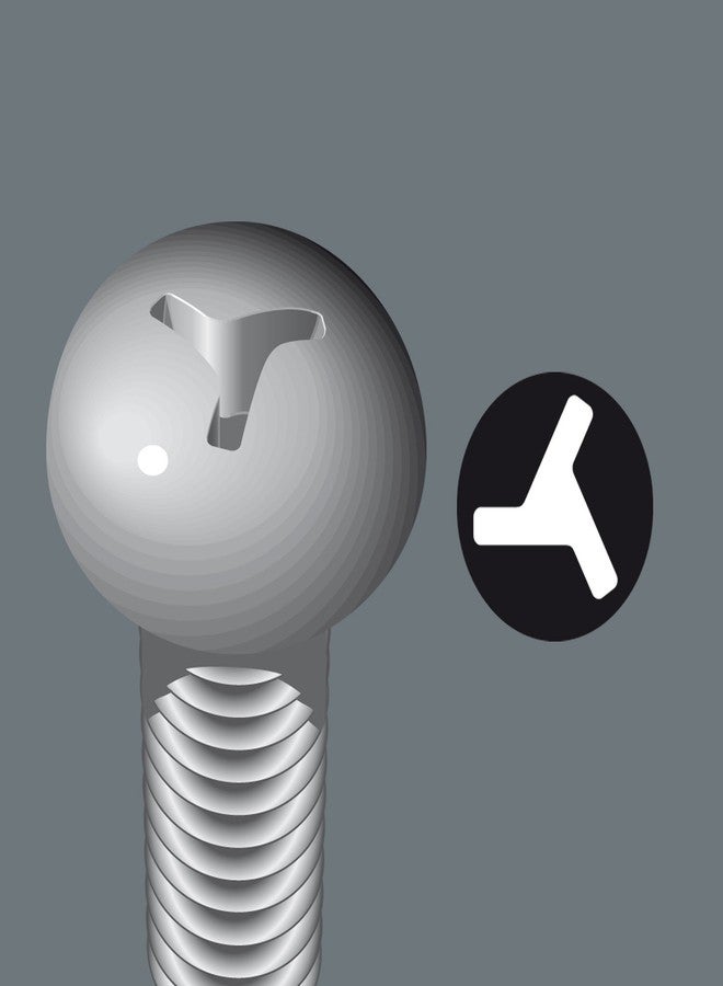 Wera 05028126001 Screwdriver "TRI-Wing" 375-5x100mm - Image 2