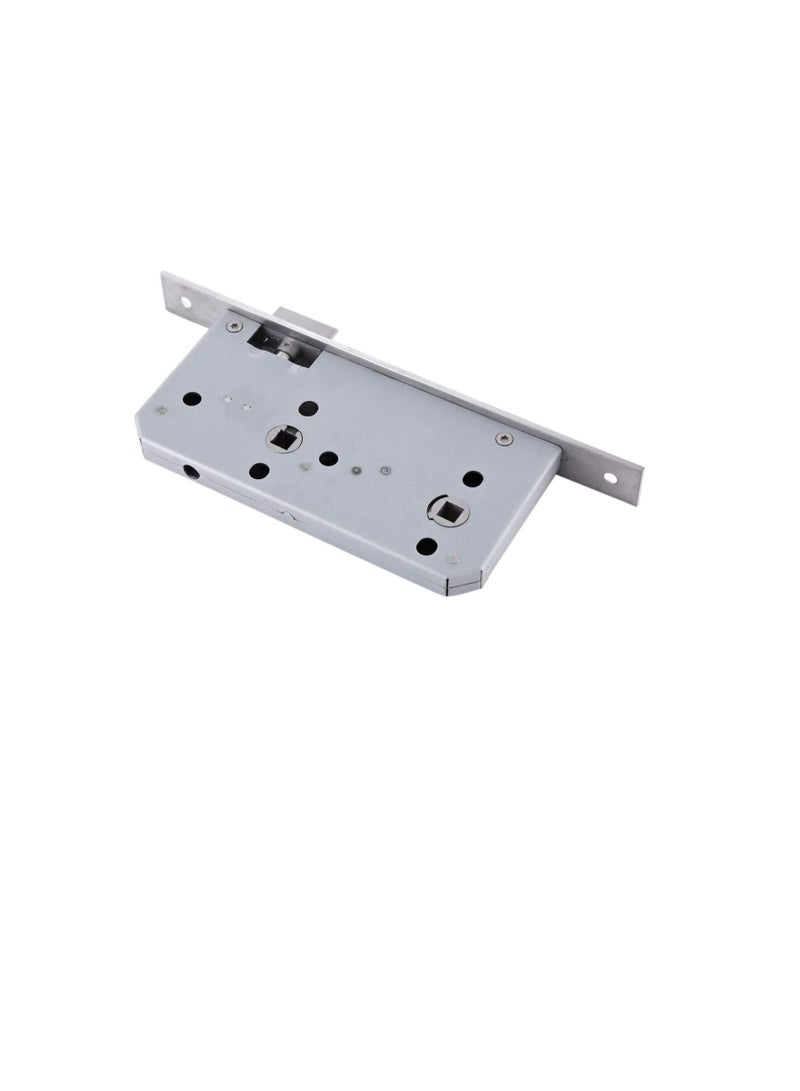 Stainless Steel SUS 304 Euro Profile Bathroom Mortise Latch Lock with Deadbolt Backset in Satin Finish-55-DTML005  - Image 3