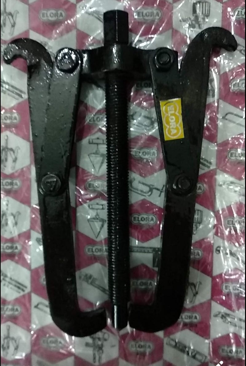 ELORA Bearing Puller U/2 Legged Black Finished Forged Steel (10") - Image 1