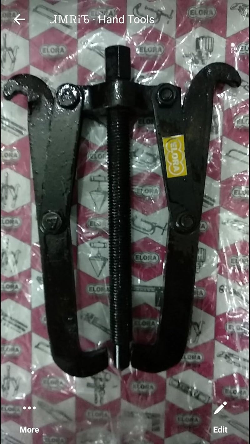 ELORA Bearing Puller U/2 Legged Black Finished Forged Steel (10") - Image 2