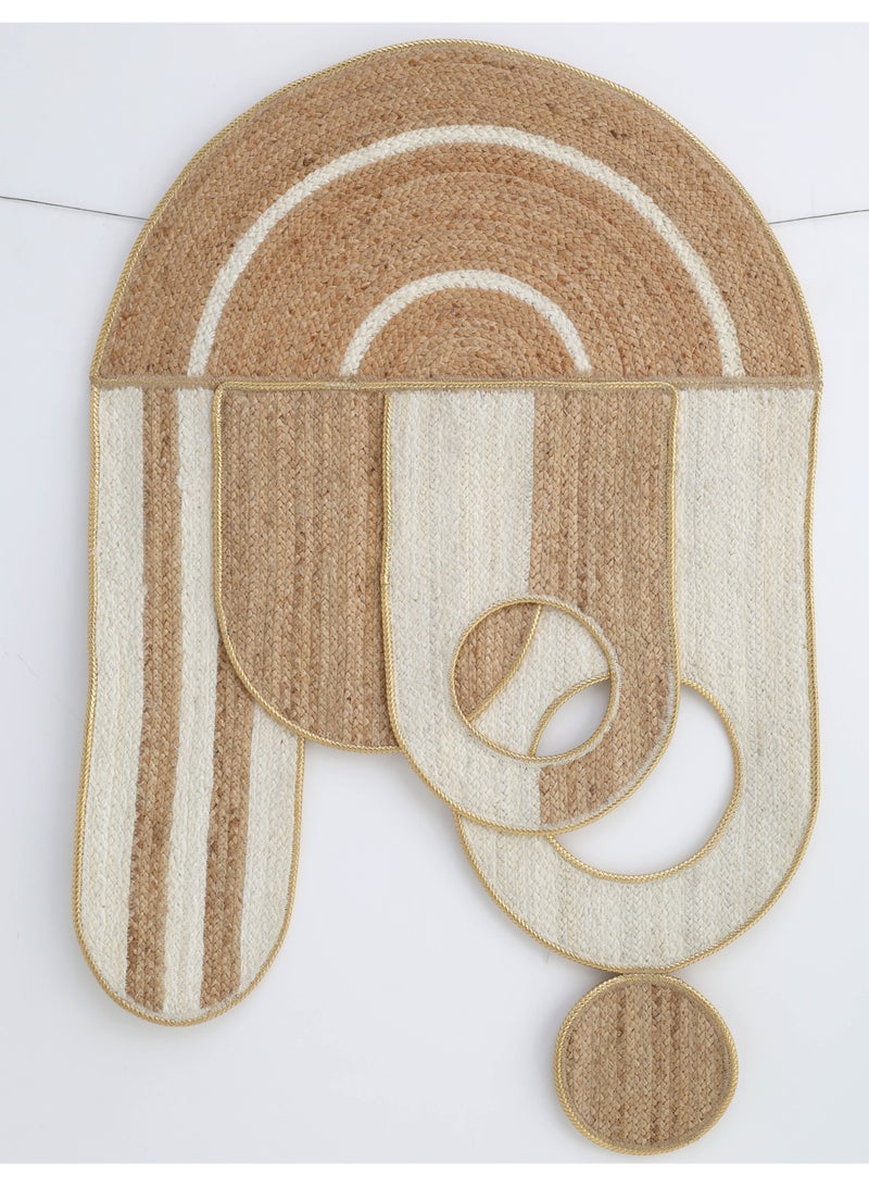 Ramsha Handmade wall decor wall hanging for bedroom jute WH-056 Wall frame 87x130 cm - Image 4