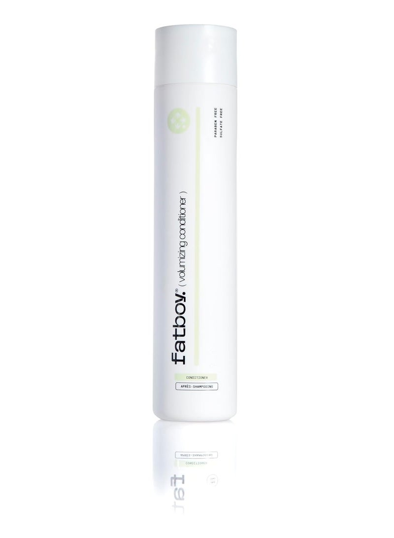 Fatboy Volumizing Hair Conditioner for Anti Frizz, Lightweight Volume Conditioner, Sweet Almond Oil, Wheat Protein for Shine & Moisture, Hair Care for All Hair Types, Paraben Free, Color Safe