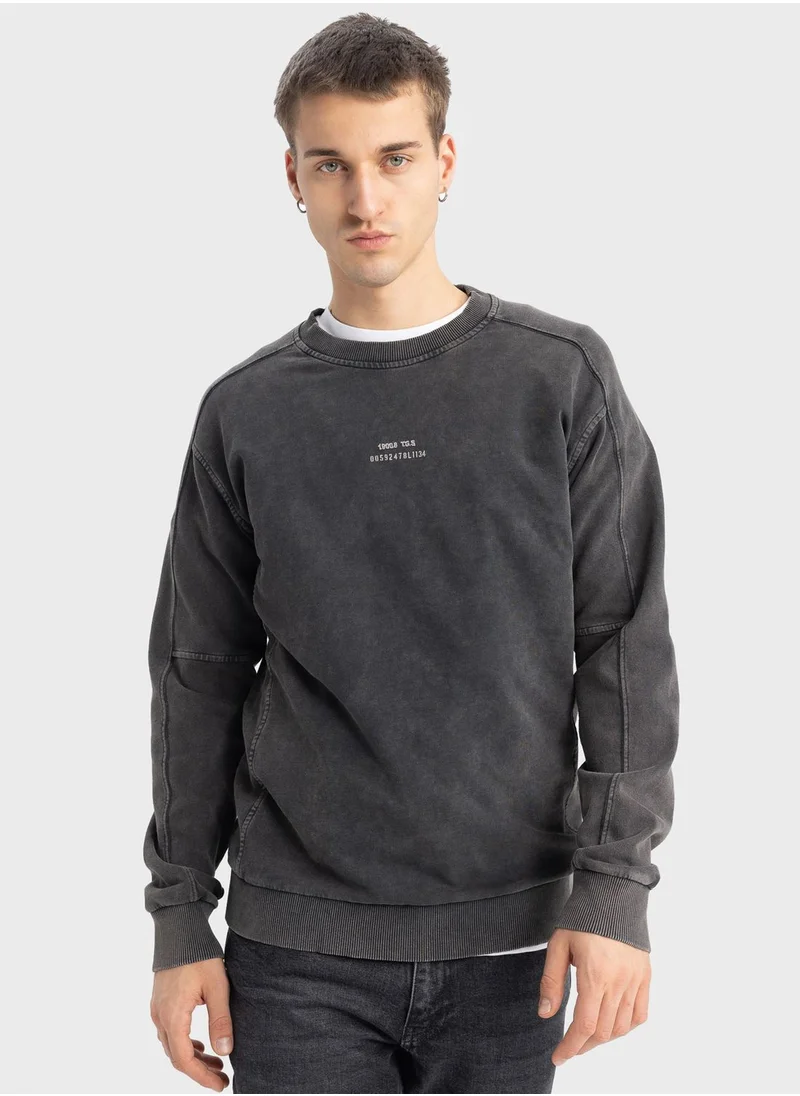 DeFacto Man Regular Fit Sweat Shirt