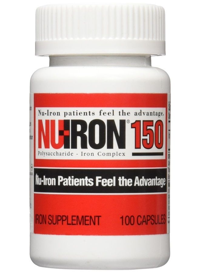 NU-Iron 150mg 100ct Caps