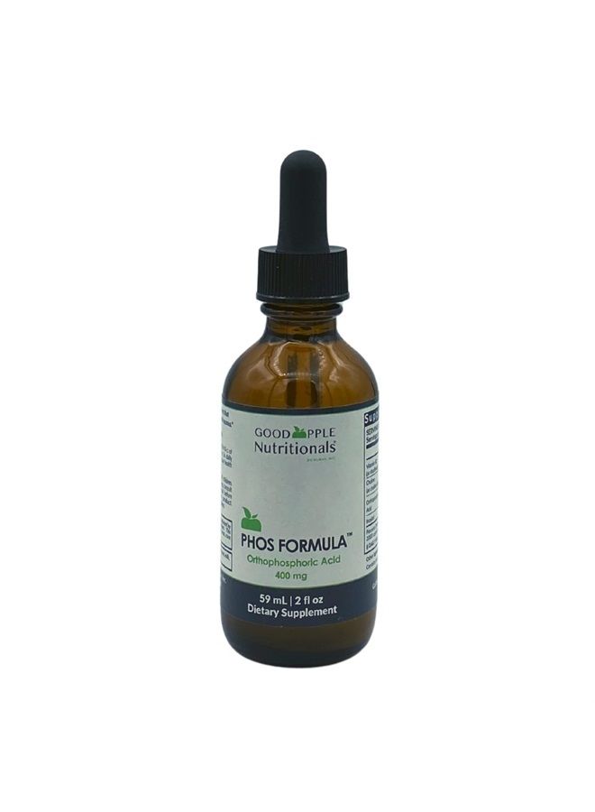 GoodApple Nutritionals Phosphorus Supplement | Nausea | Supports Bone Health | Phos Formula 2 fl oz - Image 1