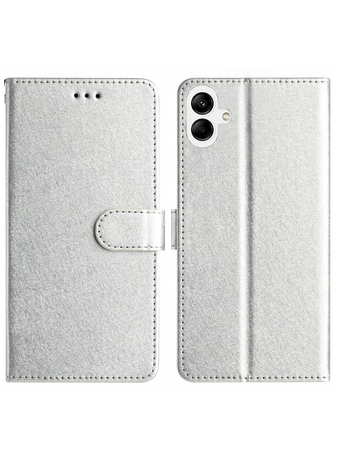 اس-توب جراب لهاتف Samsung Galaxy A06 4G، جراب جلدي قلاب أفقي بملمس حريري - Image 1