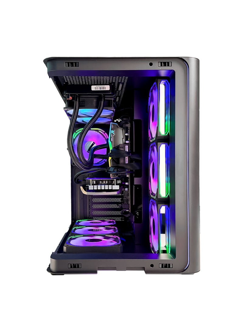 Game Sekret Phantom Gaming PC -  Intel Core i7-12700K | GeForce RTX 5060 8GB GPU | 32GB DDR5 RAM-1TB NVMe SSD | 240mm Liquid Cooler-B760 MB-650W 80+ PSU | WiFi-Bluetooth-Windows 11 Pro | Game Sekret Desktop Computer | 1 Year Warranty black - Image 3