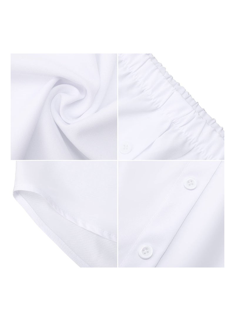 Captaintech 3Pcs Shirt Extender for Women Adjustable Fake Layering Leggings Shirt Skirt L - Image 5