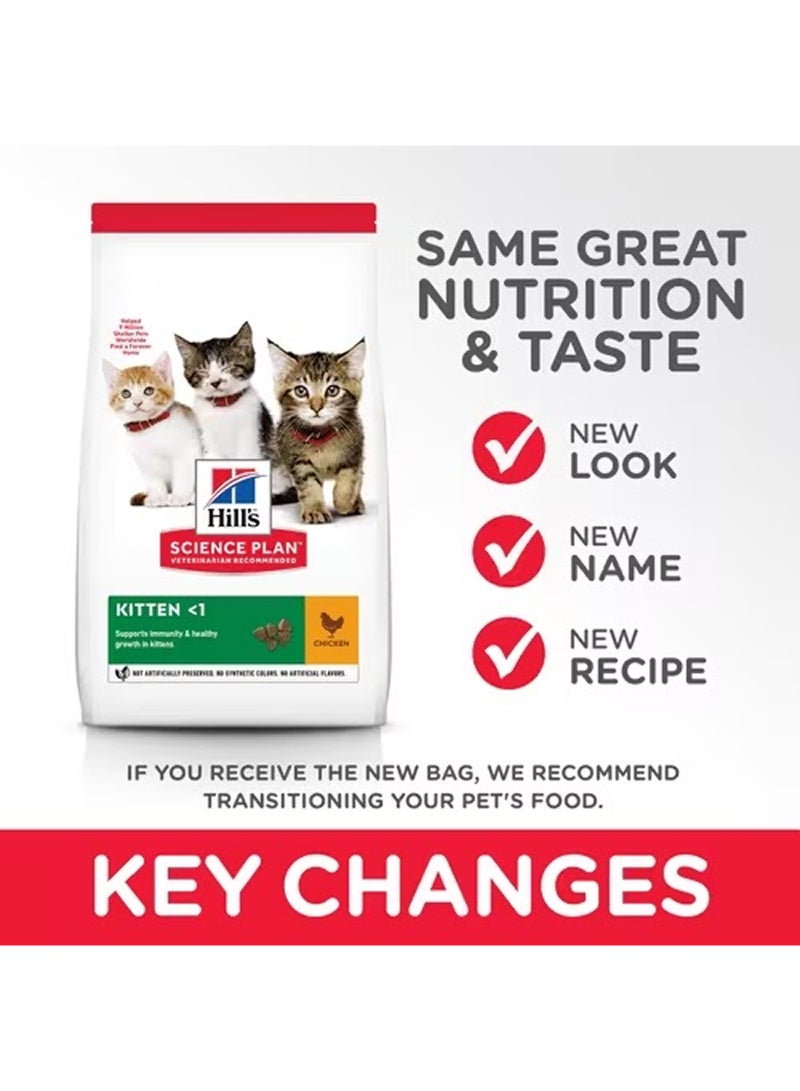 Hill's طعام جاف للقطط الصغيرة من هيلز ساينس بلان مع الدجاج - Image 3