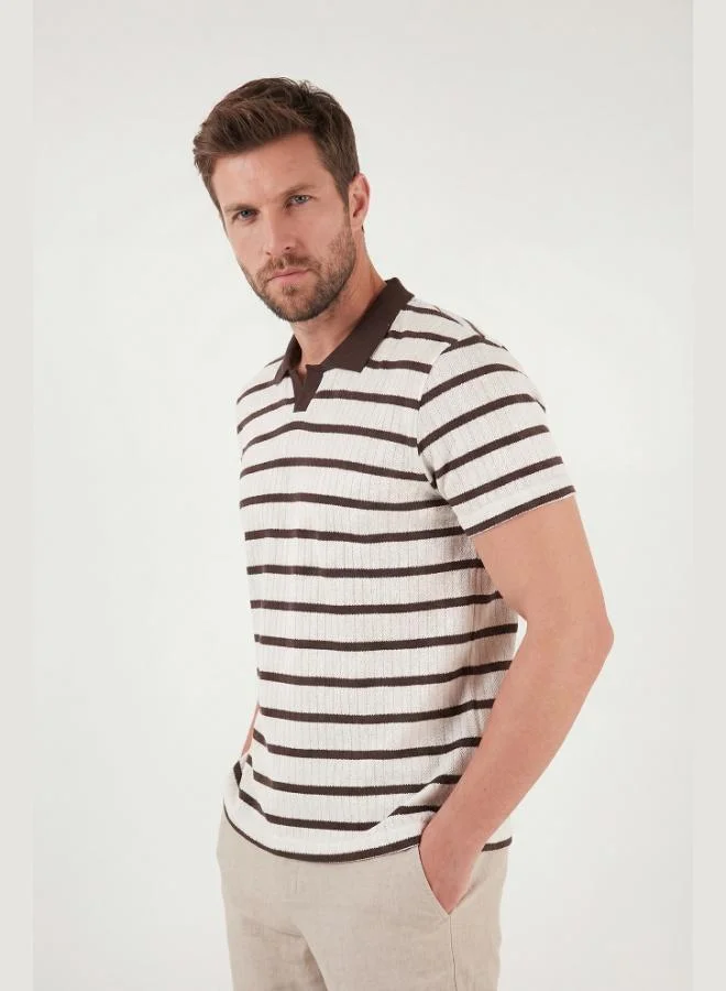 Buratti  Buratti Cotton Regular Fit Polo T-Shirt Men's POLO T-SHIRT 5904022 for Men | Best Price UAE