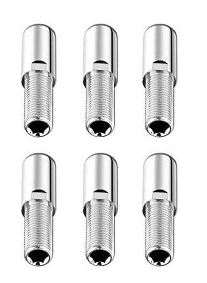 NEW WARE CP Extension Nipple Brass 3 inch (Pack of 6) Chrome - Image 1