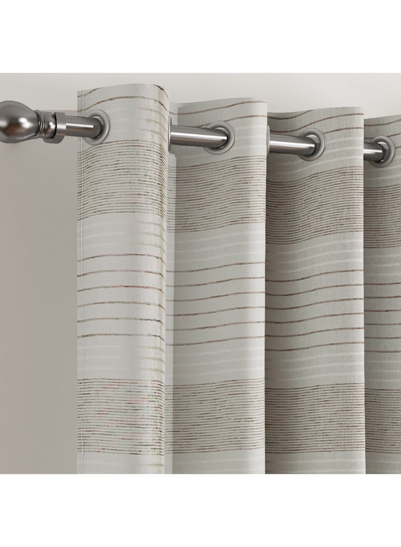Home Box Nordic 2-Piece Sheer Curtain Set 240 x 140 cm  - Image 2