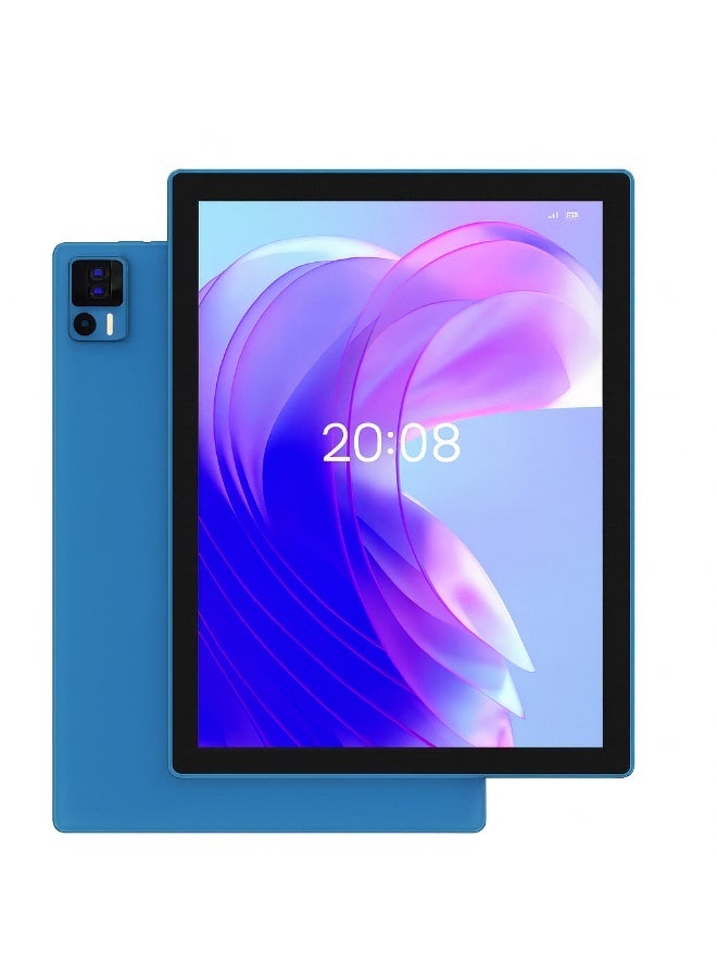 ELTRAZONE تابلت TAB16 بنظام أندرويد 14 بحجم 10.1 بوصة شاشة HD IPS 8GB RAM 512GB تخزين 6000mAh بطارية كاميرا مزدوجة دعم 5G WiFi شريحة SIM شحن سريع Type C لوحة مفاتيح مجانية فأرة قلم غلاف واقي واقي شاشة أزرق - Image 1