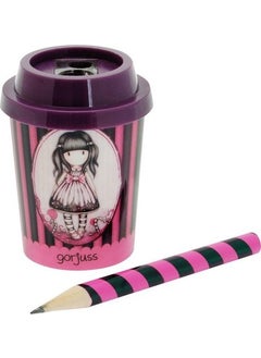 Santoro 671GJ0 Gorjuss Milkshake Pencil Sharpener Pink 