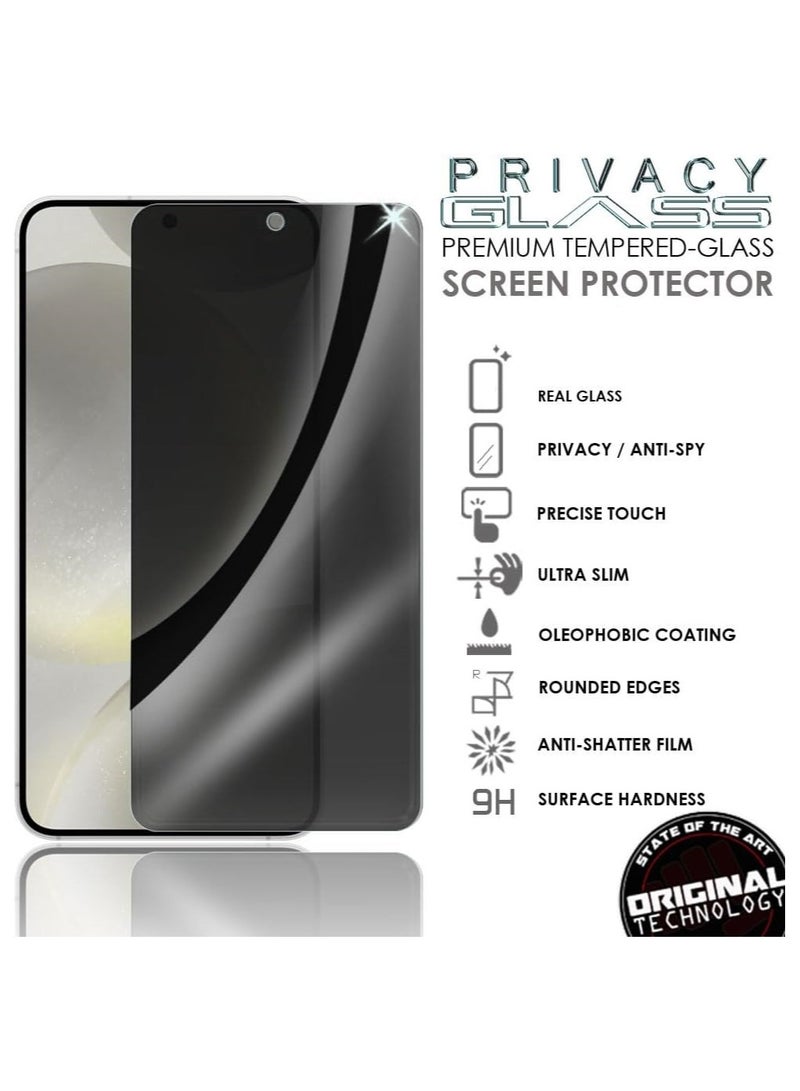 Glass for Samsung Galaxy S25 Plus Privacy Glass Screen Protector Anti-Spy Tempered Glass Film 9H Hardness Scratch Resistant for Samsung Galaxy S25 Plus - Image 4