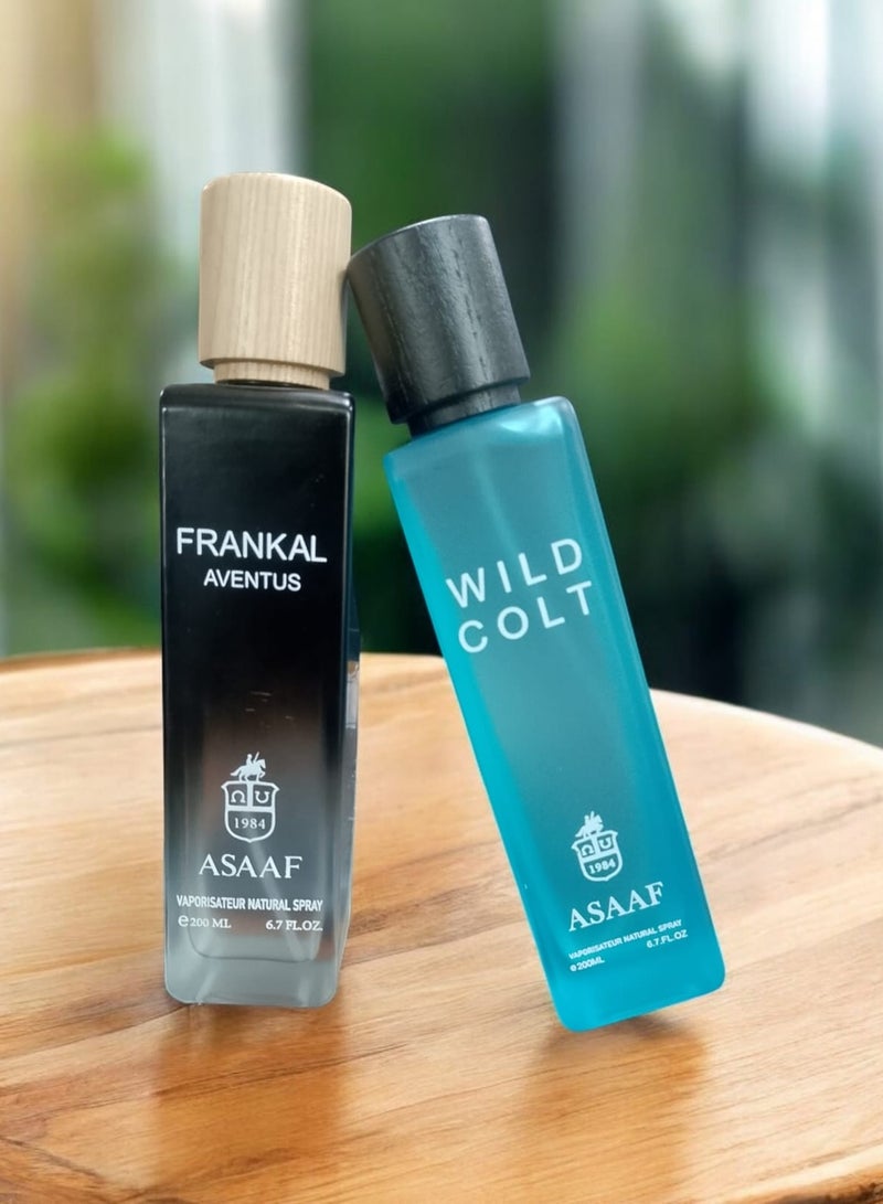 PACKAGE ASAAF ( WILD COLT + FRANKEL ASAAF ) 2 PCS * 200 ML