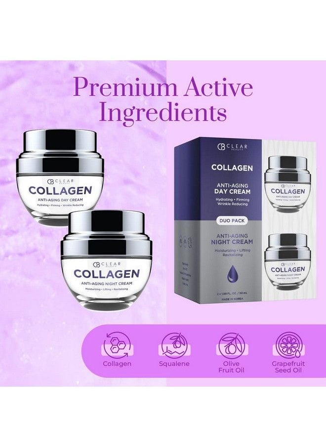 Clair Beauty Collagen Day/Night Moisturizer Antiaging Cream Duo Set Value Pack - pzsku/Z2A2DAD04257795F42FEEZ/45/_/1686397234/d945ed08-1fbf-4e3a-9f21-985b133c2c6e