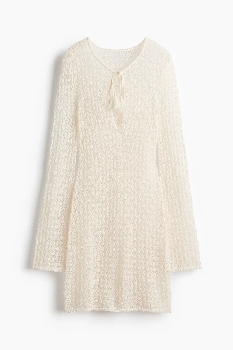 H&M Crochet-look beach dress