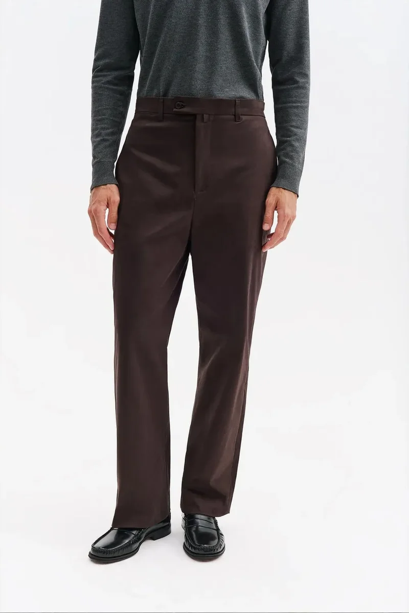 جيستو GIESTO Men's Cotton-Lycra Suit Pants
