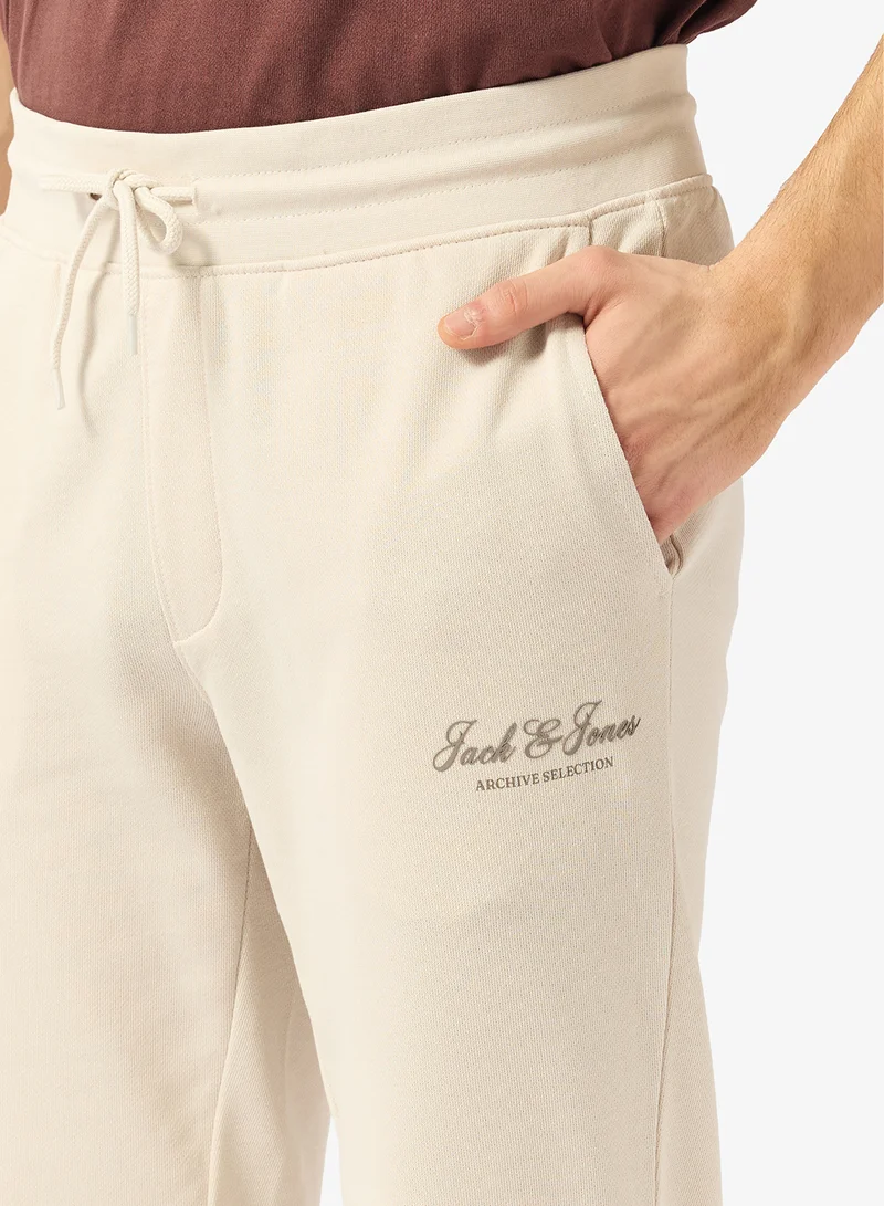 JACK & JONES  Casual Drawstring Cuffed Sweatpants for Men | Best Price UAE