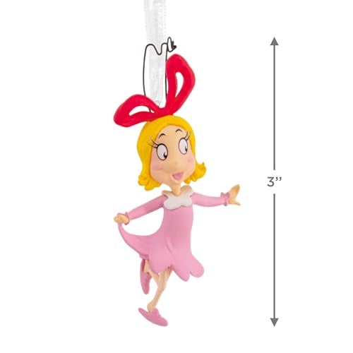 Hallmark Christmas Ornament, Dr. Seuss's How the Grinch Stole Christmas! Cindy-Lou Who Ornament, Christmas Movie Gifts - Image 4