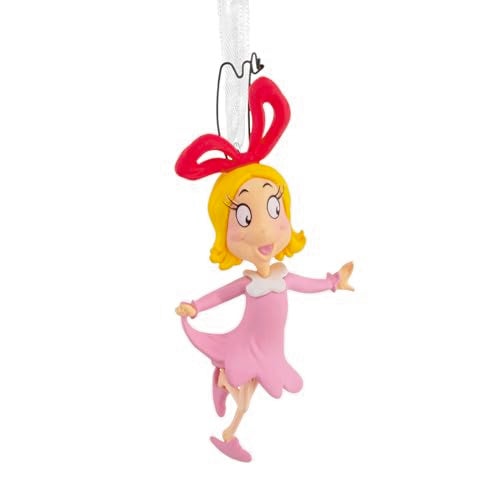 Hallmark Christmas Ornament, Dr. Seuss's How the Grinch Stole Christmas! Cindy-Lou Who Ornament, Christmas Movie Gifts - Image 1