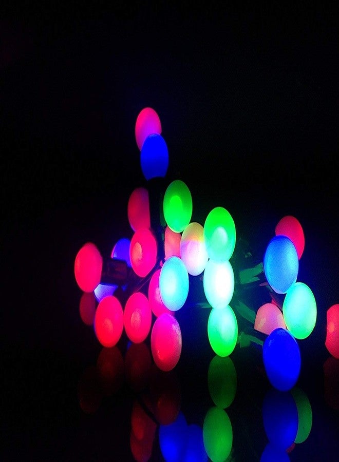 Lexton Ball Shaped 20 Led Fairy String Light |Plug Sourced|Multicolor|for Indoor & Outdoor Decorations - Image 2