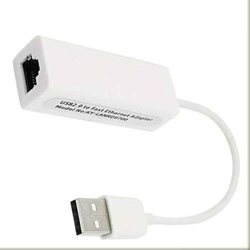 Direct USB 2.0 to RJ45 High Speed Ethernet Network 10/100M LAN Card For PCWindows7, Tablet, Laptop