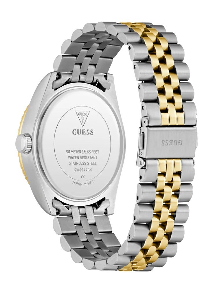 Guess Mens Jaden 2-Tone Multi-function Date Watch GW0977G4 - Image 3
