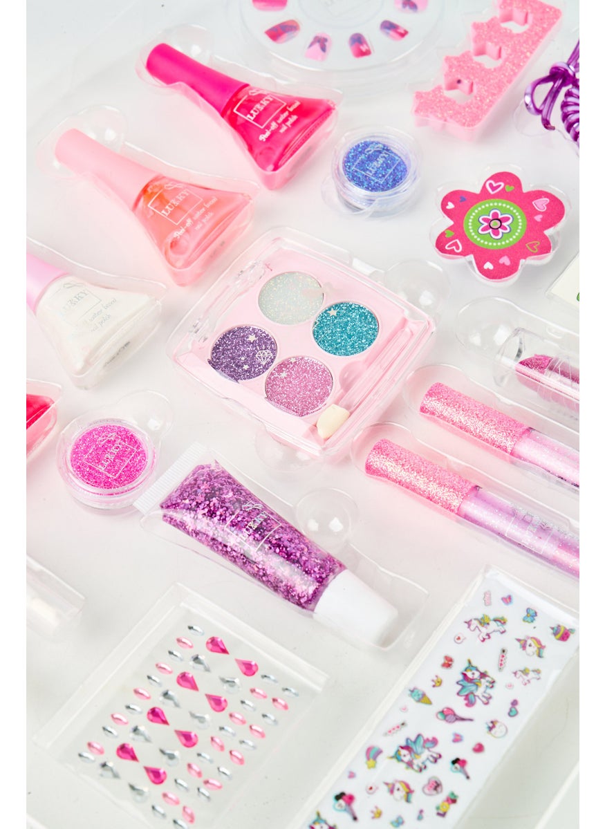 Lucky 21 Pcs Beauty Design Shimmering Unicorn Set  - Image 3