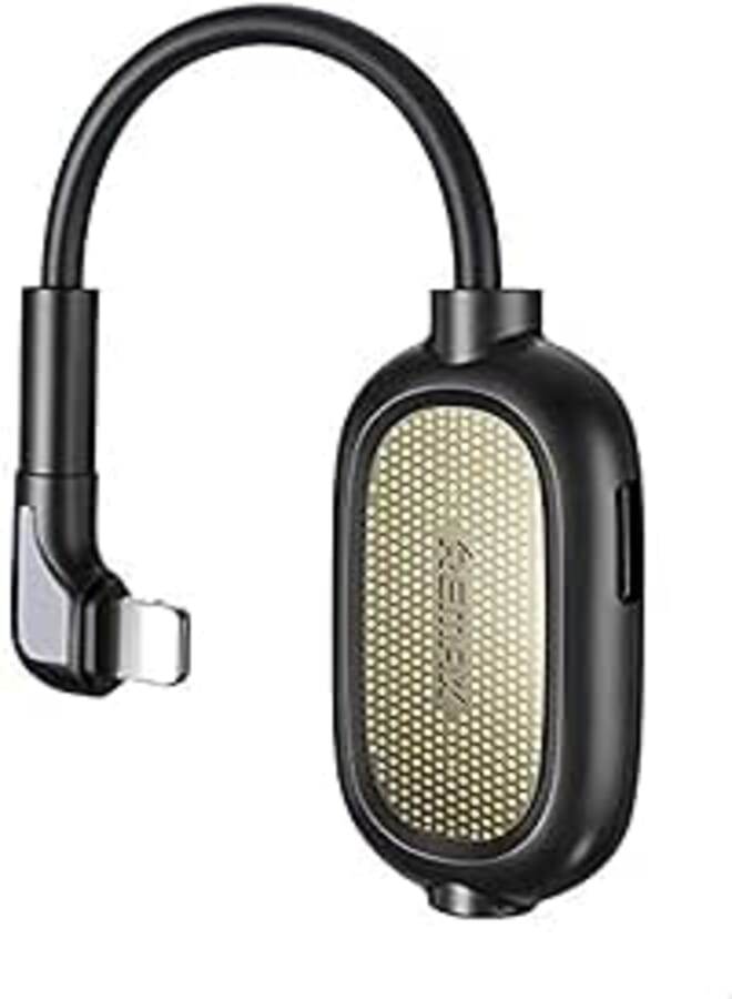 Remax rl-la10 janker series lightning audio adapter - black