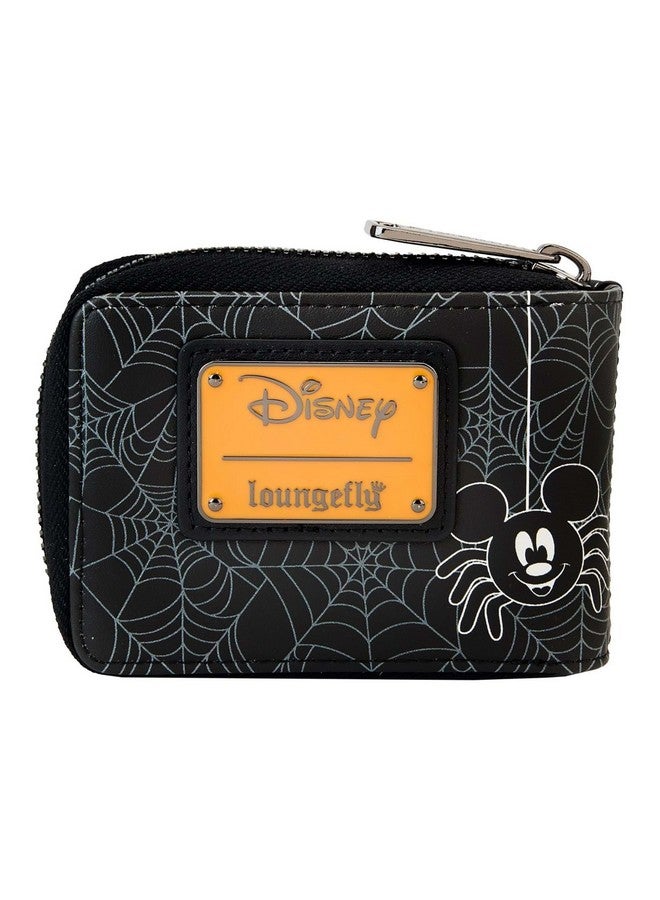 Loungefly Minnie Mouse Spider Glow Accordion Faux Leather Wallet - Image 3