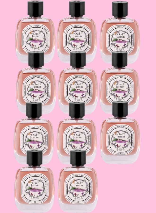 Lively 11 Pieces Oud Jasmin Perfume 100ml EDT - Image 1