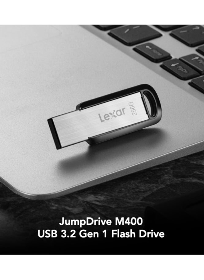 محرك أقراص فلاش Lexar JumpDrive M400 بسعة 256 جيجابايت USB 3.0، بسرعة تصل إلى 150 ميجابايت/ثانية  - Image 4
