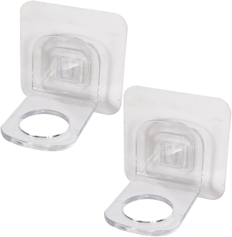 Wall Mounted Bathroom Shelf With Easy Press Non Marking Sticker Design Sturdy Storage Rack - Image 1