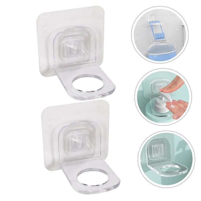 Wall Mounted Bathroom Shelf With Easy Press Non Marking Sticker Design Sturdy Storage Rack - Image 5