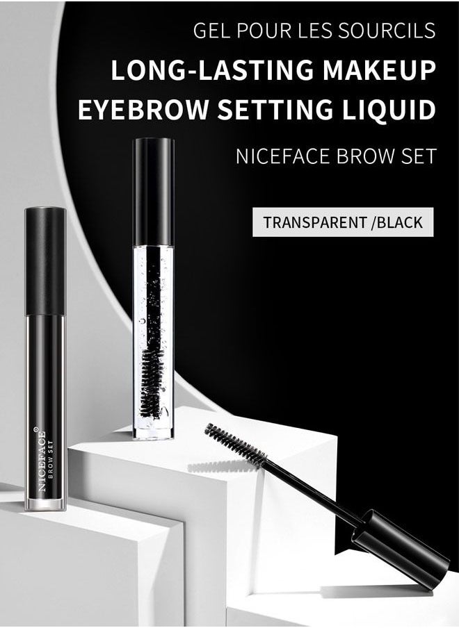 NICEFACE - Transparent Brow Shaving Liquid Modification Eyebrow Shape Waterproof Gel Pour Les Sourcils Brow Set Sweat Resistant Lasting - Image 1