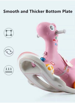 Baby Rocking Horse,Baby Rocking Toy, Kid Ride On Toy For 6 Month-3 Year Old,Balance Bike Ride On Toys With Push Handle,Infant (Boy Girl) Animal Rocker,Toddler/Child Ride Toy (Pink) - pzsku/Z2A2EC5BBE5951F7420C0Z/45/_/1739863583/d5defd3e-7e6c-4964-9161-9b6a29cc3bb4