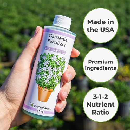 Perfect Plants Gardenia Liquid Fertilizer | 8oz. Tailored Bloom Boosting Plant Food | Great for Indoor Outdoor Flowering Plants - Image 4