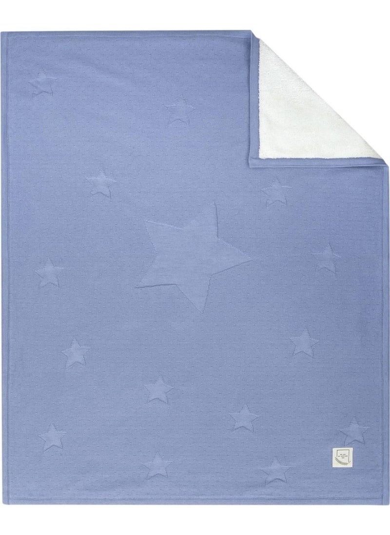 Miespiga Welsoft Winter Cotton Knitwear Baby Blanket Northstar  - Image 1