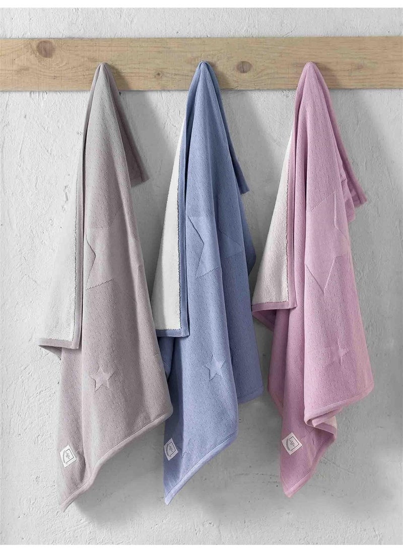 Miespiga Welsoft Winter Cotton Knitwear Baby Blanket Northstar  - Image 5