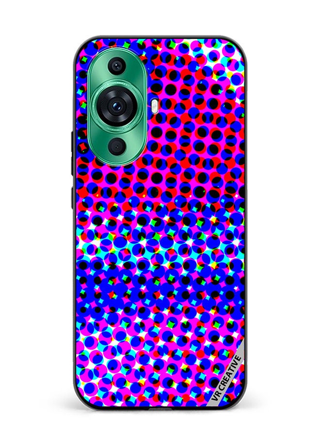VR CREATIVE Protective Case Cover For Huawei nova 11 Pro Fun Beautiful Retro Pop Art Design Multicolour - Image 1