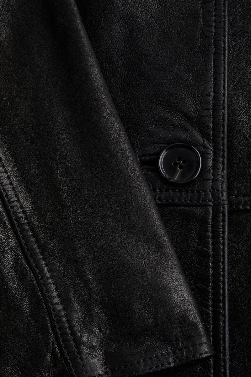 H&M Leather coat