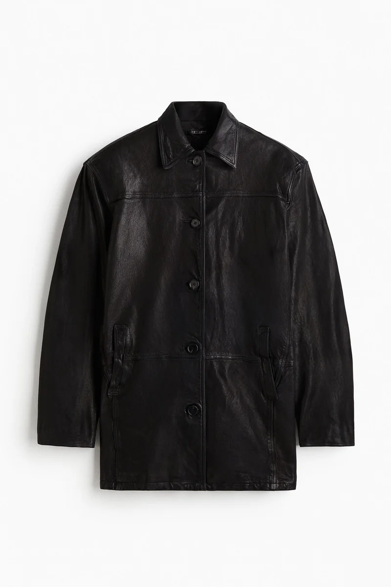 H&M Leather coat