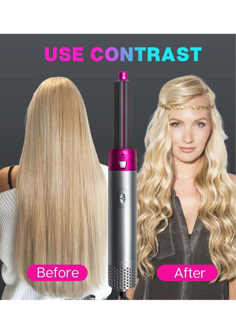 ELTRAZONE Hair Dryer 5 in 1 Hair Blower Brush Hair Curler, Hair Curler, Electric Hair Dryer, Rotating Hot Air Brush for All Hairstyles - Image 4