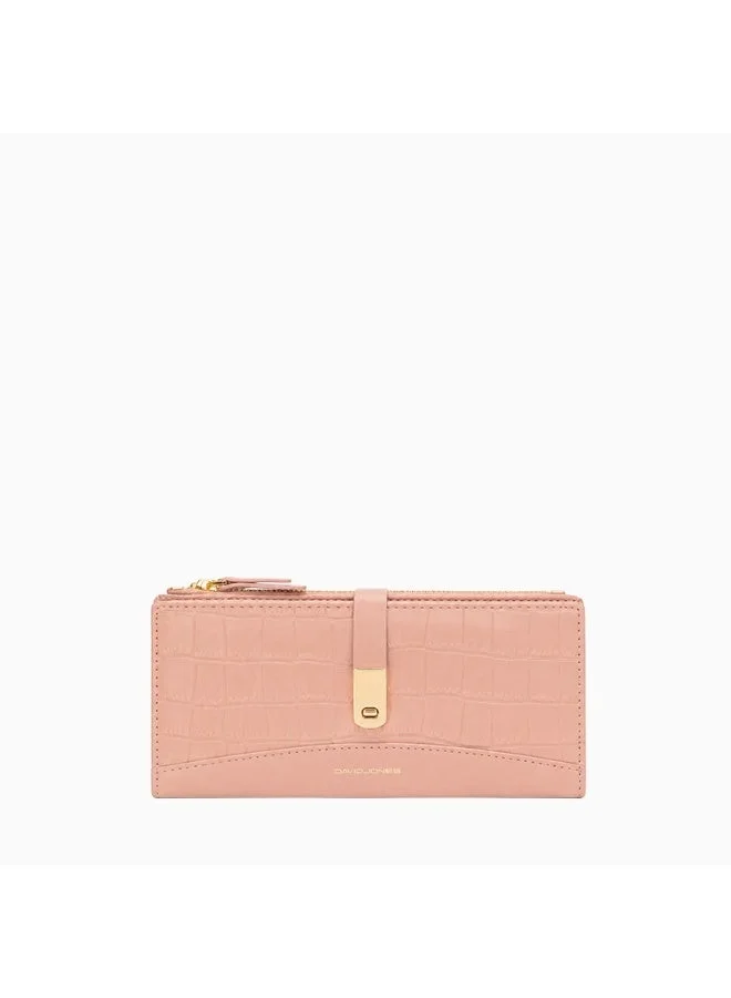 ديفيد جونز David Jones UAE محفظة من جلد صناعي بتصميم نحيف KE0067