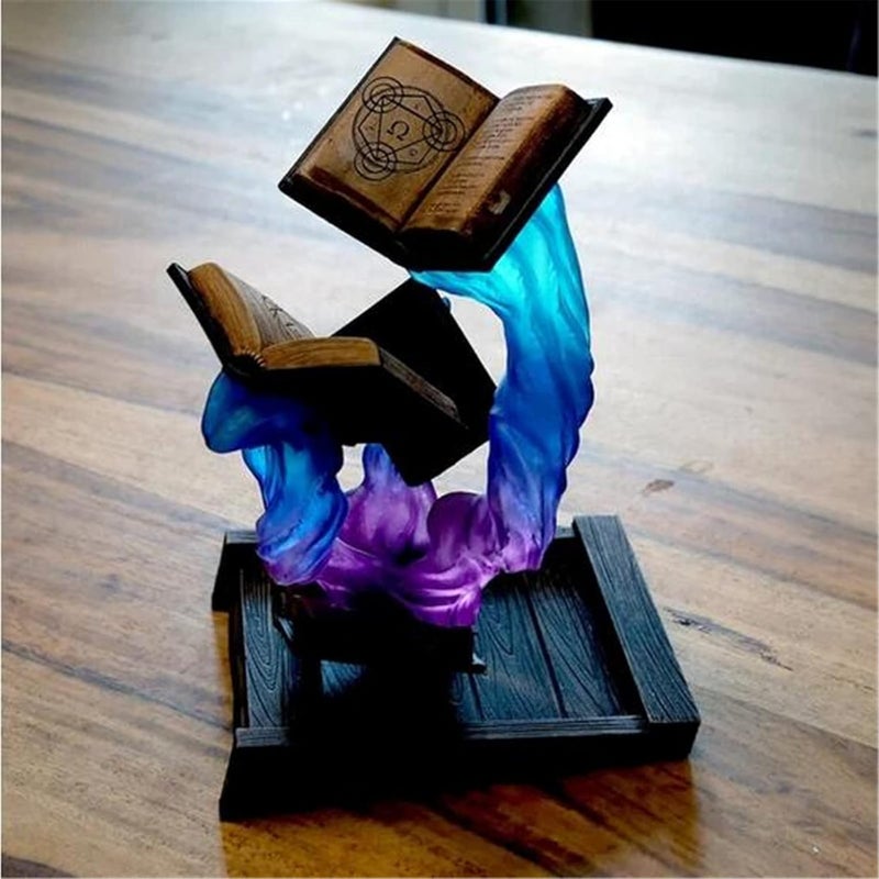 comfrt Ornament Book Lovers Heart Librarian Ornament, Lover Bookworm Ornament, Gift for Librarian, Book Furniture Creative Decorations Book Ornaments Gifts for Family and Friends - Image 2