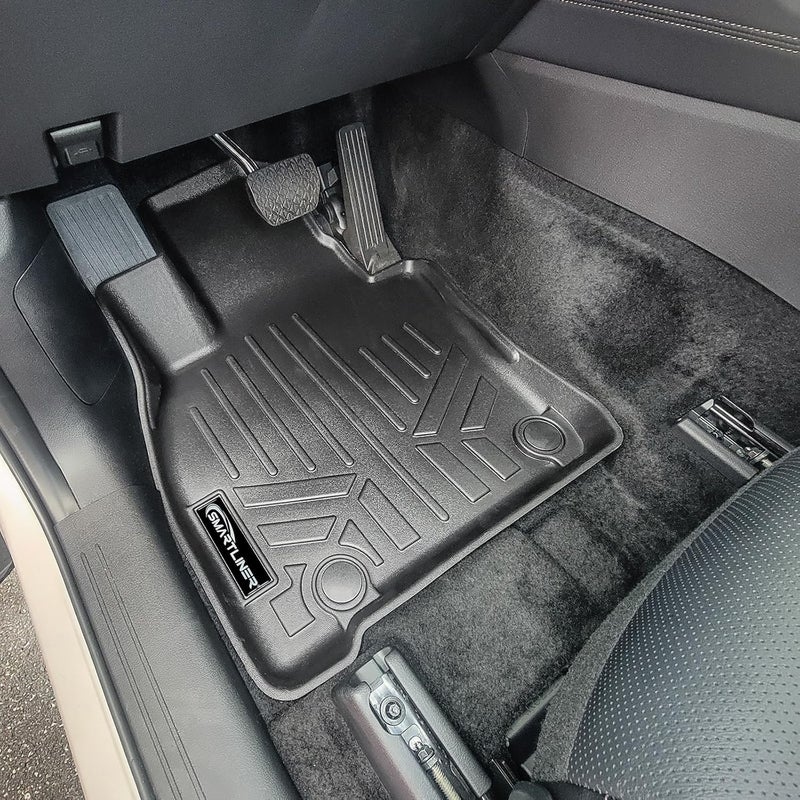 SMARTLINER Custom Fit All Weather Protection 3 Row Floor Mat Liner Set for 2024-2025 Mazda CX90 - Image 2