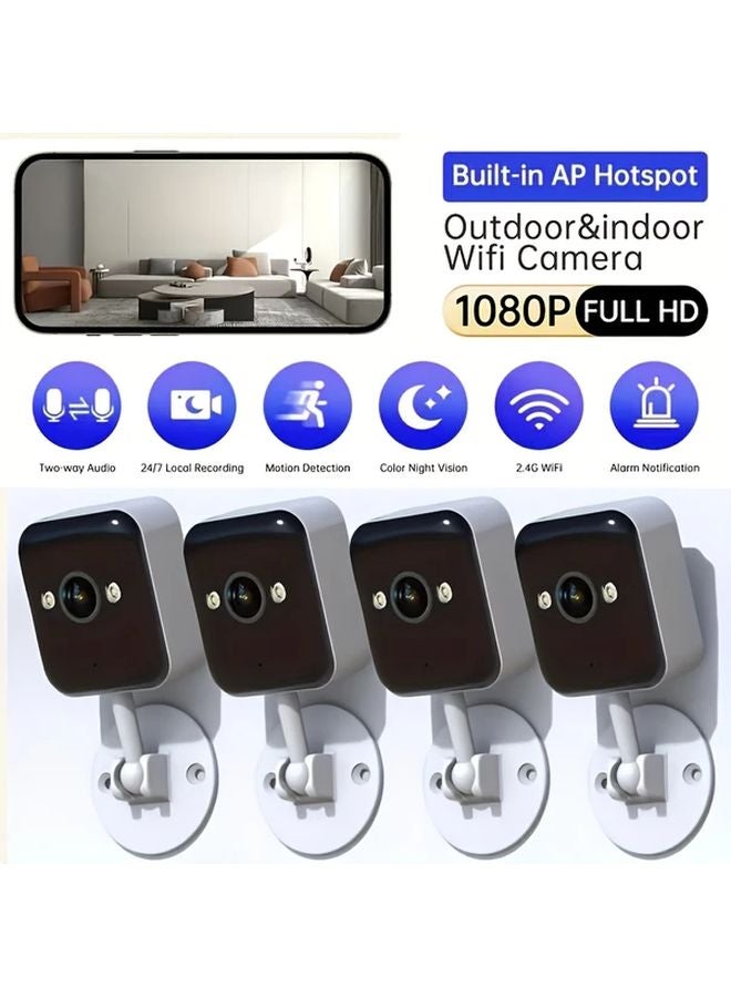 GR98 Color 1080P Full HD Outdoor Security Camera IPX6 Two Way Audio Motion Detection - Image 2