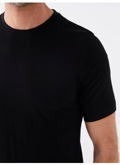 Men's Black 100% Cotton Crew Neck Short Sleeve T-Shirt - pzsku/Z2A2F70EF4AEA5FEA79D3Z/45/_/1725789917/780c5d9d-f2f7-46c7-8b22-85a46463f2dc